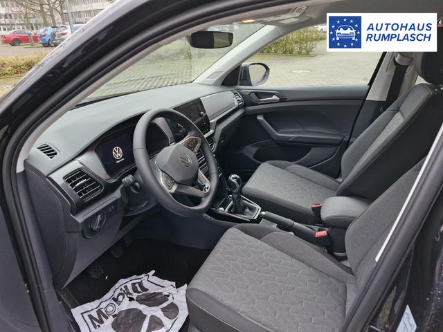 Volkswagen T-Cross Limited 1,0TSI 85kW/115PS Schalt. 6-Gang, Sitzheizung, Climatronic, Ganzjahresreifen, Rückfahrkamera, Keyless Access, Abgedunkelte Scheiben, Sicht-Paket, Parksensoren vo/hi, LED-Scheinwerfer, Radio Composition Color 8”, App-Connect, M-Lederlenkr 