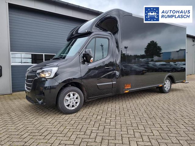 Renault Master Kastenwagen Kofferaufbau 2.3 dCi 165PS 3,5t 3-Sitzer Klima Navi Rückf.Kamera Hecktüren 270° Innenraumverkleidung Laderaum 4100x2120 