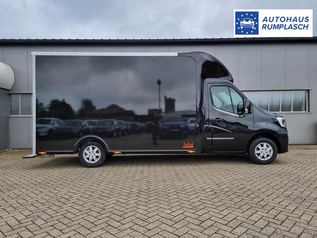 Renault Master Kastenwagen Kofferaufbau 2.3 dCi 165PS 3,5t 3-Sitzer Klima Navi Rückf.Kamera Hecktüren 270° Innenraumverkleidung Laderaum 4100x2120 