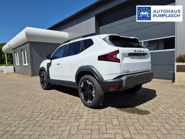 Dacia Duster Extreme Hybrid 140PS Automatik 1.6 SCE 4x Kamera elektr.Parkbremse Teil-Leder Klimaautomatik Bluetooth Apple Carplay Android Auto PDC v+h 2xKeyless 18"LM 