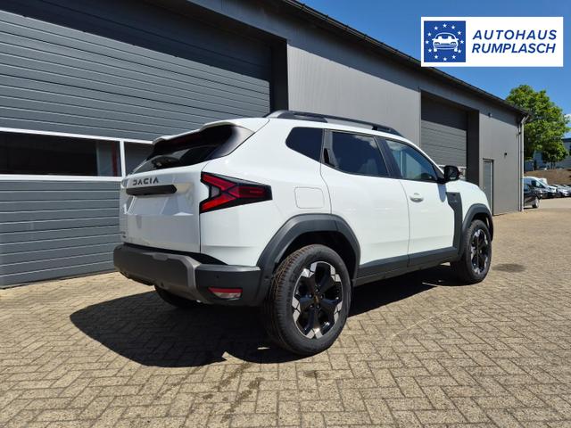 Dacia Duster Extreme Hybrid 140PS Automatik 1.6 SCE 4x Kamera elektr.Parkbremse Teil-Leder Klimaautomatik Bluetooth Apple Carplay Android Auto PDC v+h 2xKeyless 18"LM 
