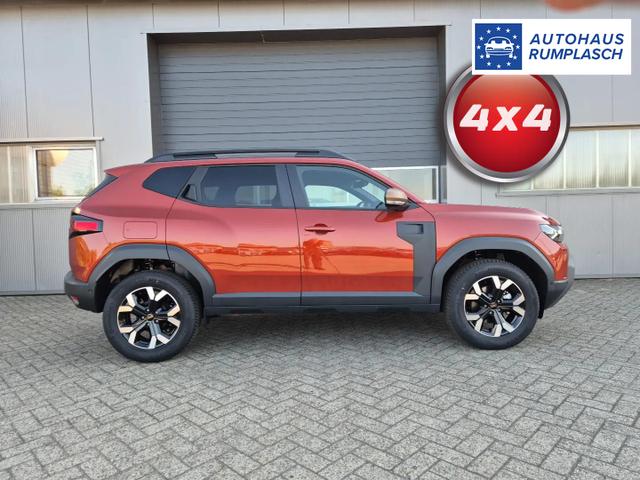 Dacia Duster Extreme 4x4 130PS 1.2 TCe 4x Kamera Lenkradheizung Sitzheizung Klimaautomatik Teil-Leder Bluetooth Apple Carplay Android Auto PDC v+h 2xKeyless 17-LM Ganzj.Reifen 