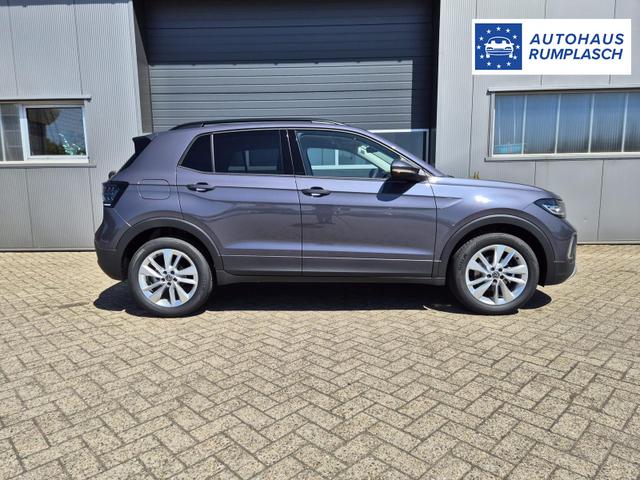 Volkswagen T-Cross 1.0 TSI 116PS DSG Life LED-Matrix-Scheinwerfer Klimaautomatik Sitzheizung PDC Rückf.Kamera 17-LM abged.Scheiben 2xKeyless DAB+ Bluetooth Touchscreen Apple CarPlay Android Auto 