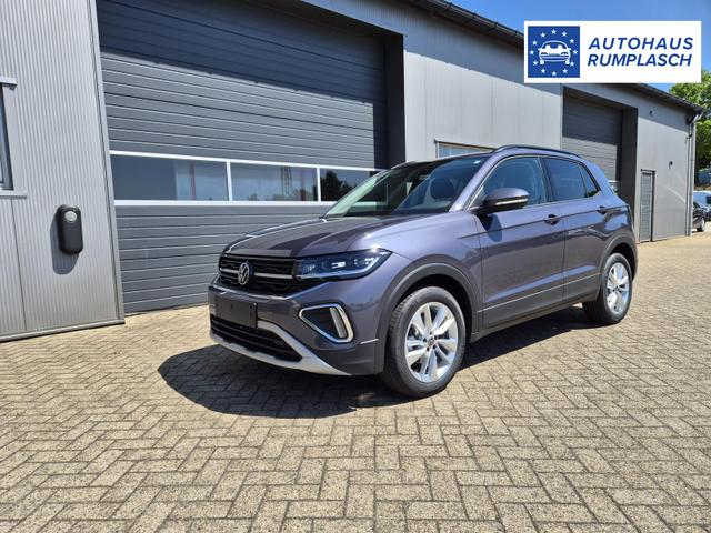 Volkswagen T-Cross 1.0 TSI 116PS DSG Life LED-Matrix-Scheinwerfer Klimaautomatik Sitzheizung PDC Rückf.Kamera 17-LM abged.Scheiben 2xKeyless DAB+ Bluetooth Touchscreen Apple CarPlay Android Auto 