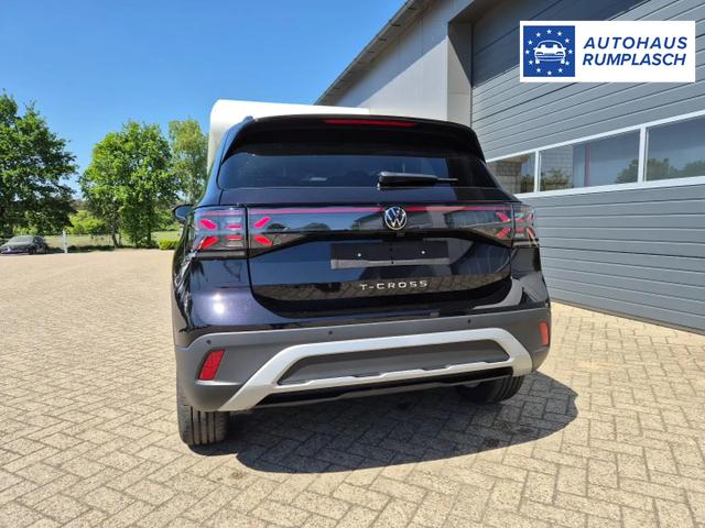 Volkswagen T-Cross 1.0 TSI 116PS DSG Life LED-Matrix-Scheinwerfer Klimaautomatik Sitzheizung PDC Rückf.Kamera 17-LM abged.Scheiben 2xKeyless DAB+ Bluetooth Touchscreen Apple CarPlay Android Auto 