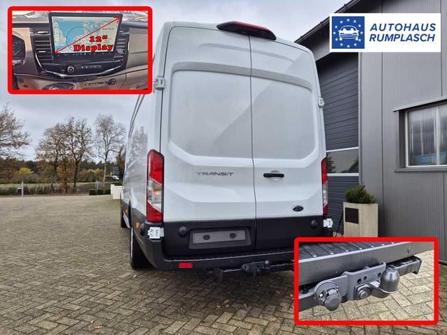 Ford Transit 350 L4H3 2.0 EcoBlue 130PS Trend Heckantrieb 3,5t 2-Sitzer AHK Sitzheizung Frontscheibe beheizb. Klimaautomatik Navi PDC v+h Bluetooth DAB Apple CarPlay Android Auto Tempomat Ganzj.Reifen 