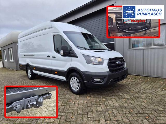 Ford Transit 350 L4H3 2.0 EcoBlue 130PS Trend Heckantrieb 3,5t 2-Sitzer AHK Sitzheizung Frontscheibe beheizb. Klimaautomatik Navi PDC v+h Bluetooth DAB Apple CarPlay Android Auto Tempomat Ganzj.Reifen 