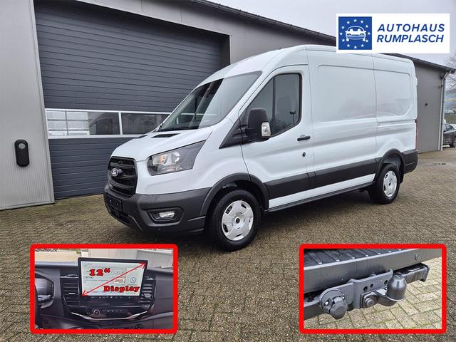 Ford Transit L2H2 2.0 EcoBlue 130PS Trend 3,5t 2-Sitzer AHK Sitzheizung Lenkradheizung Frontscheibe beheizb. Klimaautomatik PDC v+h Rückf.Kamera Bluetooth DAB Apple CarPlay Android Auto Tempomat Ganzj.Reifen 