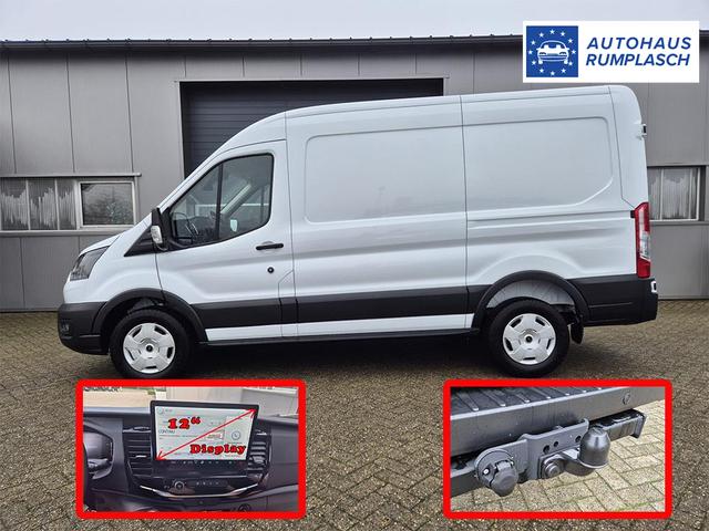 Ford Transit L2H2 2.0 EcoBlue 130PS Trend 3,5t 2-Sitzer AHK Sitzheizung Lenkradheizung Frontscheibe beheizb. Klimaautomatik PDC v+h Rückf.Kamera Bluetooth DAB Apple CarPlay Android Auto Tempomat Ganzj.Reifen 