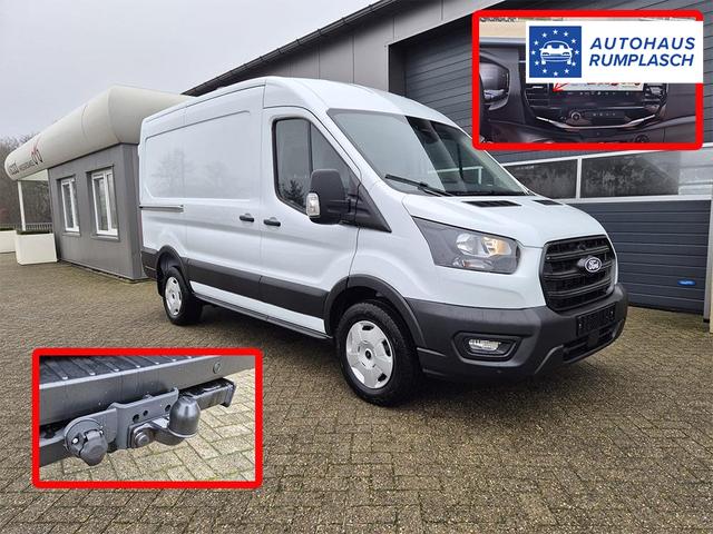 Ford Transit L2H2 2.0 EcoBlue 130PS Trend 3,5t 3-Sitzer AHK Sitzheizung Lenkradheizung Frontscheibe beheizb. Klimaautomatik PDC v+h Rückf.Kamera Bluetooth DAB Apple CarPlay Android Auto Tempomat Ganzj.Reifen 