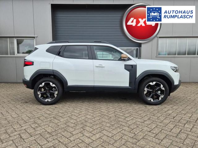 Dacia Duster Extreme 4x4 130PS 1.2 TCe 4x Kamera Lenkradheizung Sitzheizung Klimaautomatik Teil-Leder elektr.Parkbremse Bluetooth Apple Carplay Android Auto PDC v+h 2xKeyless 18-LM Ganzj.Reifen 
