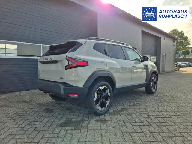 Dacia Duster Extreme 4x4 130PS 1.2 TCe 4x Kamera Lenkradheizung Sitzheizung Klimaautomatik Teil-Leder elektr.Parkbremse Bluetooth Apple Carplay Android Auto PDC v+h 2xKeyless 18-LM Ganzj.Reifen 