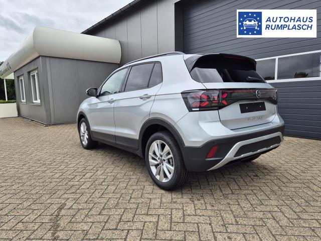 Volkswagen T-Cross 1.0 TSI 116PS DSG Life LED-Matrix-Scheinwerfer Klimaautomatik Sitzheizung PDC Rückf.Kamera 17-LM abged.Scheiben 2xKeyless DAB+ Bluetooth Touchscreen Apple CarPlay Android Auto 