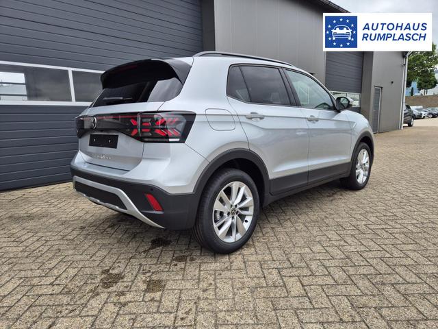 Volkswagen T-Cross 1.0 TSI 116PS DSG Life LED-Matrix-Scheinwerfer Klimaautomatik Sitzheizung PDC Rückf.Kamera 17-LM abged.Scheiben 2xKeyless DAB+ Bluetooth Touchscreen Apple CarPlay Android Auto 