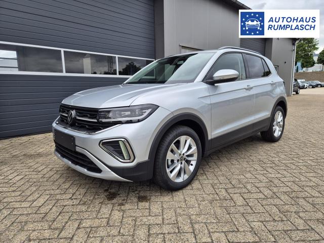 Volkswagen T-Cross 1.0 TSI 116PS DSG Life LED-Matrix-Scheinwerfer Klimaautomatik Sitzheizung PDC Rückf.Kamera 17-LM abged.Scheiben 2xKeyless DAB+ Bluetooth Touchscreen Apple CarPlay Android Auto 