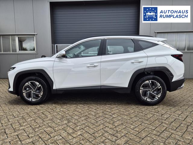 Hyundai TUCSON 1.6 T-GDI 160PS Sitzheizung Lenkradheizung Klimaautomatik Navi 12,3"-Touchscreen DAB+ wireless Apple CarPlay + Android Auto PDC v+h Rückf.Kamera 2xKeyless 17-LM 
