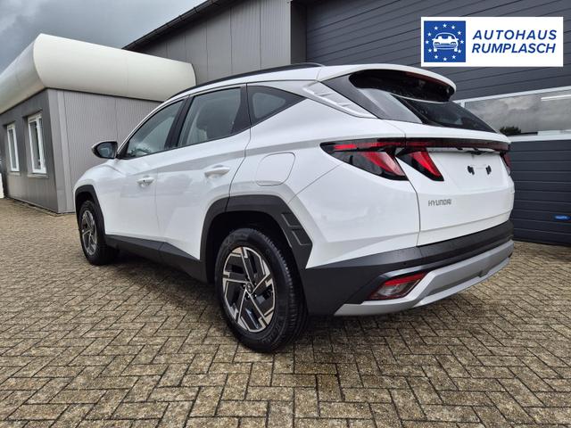 Hyundai TUCSON 1.6 T-GDI 160PS Sitzheizung Lenkradheizung Klimaautomatik Navi 12,3"-Touchscreen DAB+ wireless Apple CarPlay + Android Auto PDC v+h Rückf.Kamera 2xKeyless 17-LM 
