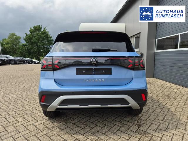 Volkswagen T-Cross 1.0 TSI 116PS DSG Life LED-Matrix-Scheinwerfer Klimaautomatik Sitzheizung PDC Rückf.Kamera 17-LM abged.Scheiben 2xKeyless DAB+ Bluetooth Touchscreen Apple CarPlay Android Auto 