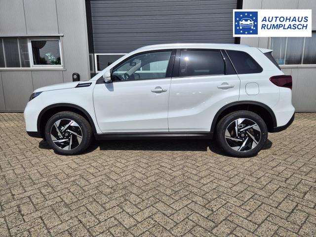 Suzuki Vitara 1.4 Boosterjet 129PS Hybrid Comfort+ Teilleder mit Alcantara Navi Klimaautomatik Sitzheizung ACC PDC v+h Rückf.Kamera Suzuki-Radio Apple CarPlay Android Auto Touchscreen 2xKeyless 17-LM 