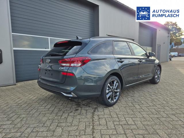 Hyundai i30 Kombi 1.5 T-GDI 95PS Sitzheizung Lenkradheizung Klimaautomatik Tempomat Navi Apple CarPlay + Android Auto PDC v+h Rückf.Kamera 17-LM 