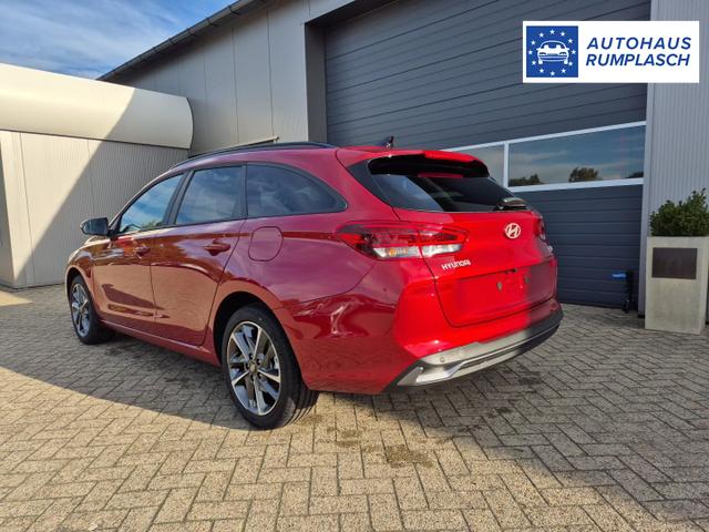 Hyundai i30 Kombi 1.5 T-GDI 95PS Sitzheizung Lenkradheizung Klimaautomatik Tempomat Navi Apple CarPlay + Android Auto PDC v+h Rückf.Kamera 17-LM 