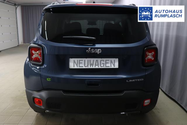 Jeep Renegade 1.5 T4 DCT7 e-Hybrid Limited 1469 96 kW435 Blue Shade 020 Stoff Schwarz