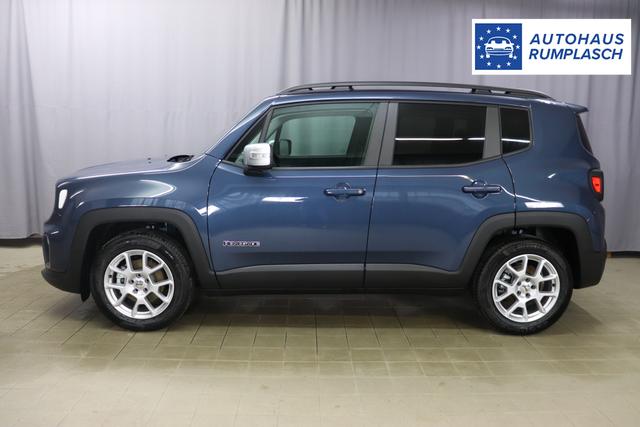 Jeep Renegade 1.5 T4 DCT7 e-Hybrid Limited 1469 96 kW435 Blue Shade 020 Stoff Schwarz
