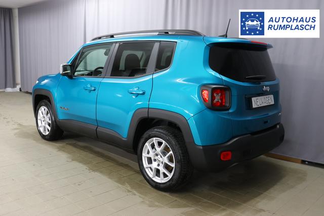 Jeep Renegade 1.0 T3 GSE Limited 999 88 kW470 Bikini Metallic 020 Stoff schwarz "2T2 Funktions-Paket CommandView® Panorama-Glasschiebedach 2Y7 Business-Paket 7KS Winter-Paket 61Q Bikini Metallic", Beispielbilder, ggf. teilweise mit Sonderausstattung
