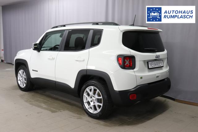 Jeep Renegade 1.5 T4 DCT7 e-Hybrid Limited 1469 96 kW296 Alpine White 020 Stoff Schwarz "7KS Winter-Paket 070 Seitenscheiben hinten und Heckscheibe verdunkelt 5CA Alpine White"
