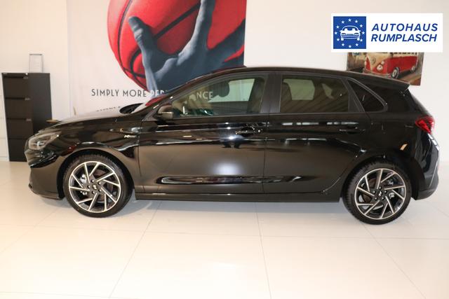 Hyundai i30 N Line 1.5 TGDi 117 kW (160 PS) Navigationssystem, DAB, Bluetooth, Android Auto, Apple CarPlay, 2-Zonen-Klimaautomatik, Rückfahrkamera, Sitzheizung, Lenkradheizung, 18" Leichtmetallfelgen, uvm. 