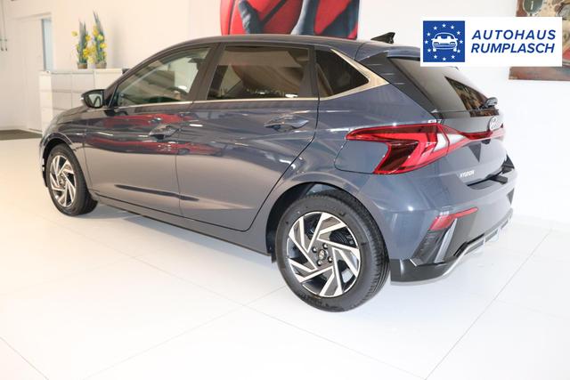 Hyundai i20 (BC3) GO Plus 1.2 MPI Navi b5bu1 MY2025 Aurora Grey, Beispielbilder, ggf. teilweise mit Sonderausstattung