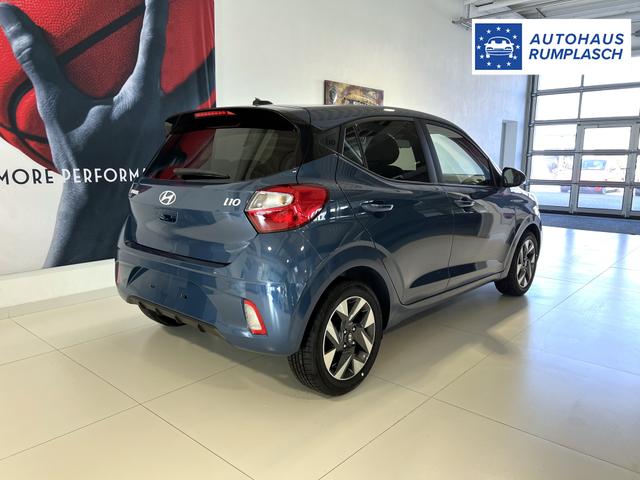 i10 GO Plus Navi 1,2 MT Vibrant Blue PearlMY2025, Beispielbilder, ggf. teilweise mit Sonderausstattung