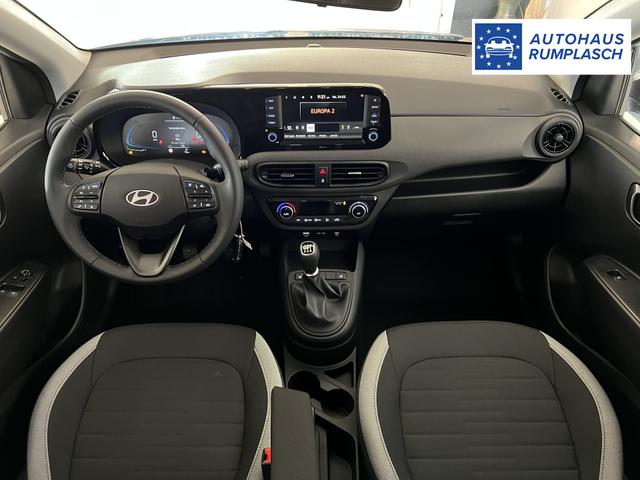 i10 GO Plus Navi 1,2 MT Vibrant Blue PearlMY2025, Beispielbilder, ggf. teilweise mit Sonderausstattung