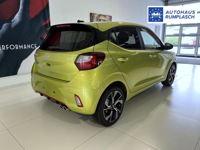 Hyundai i10 N Line Lucid Lime Metallic