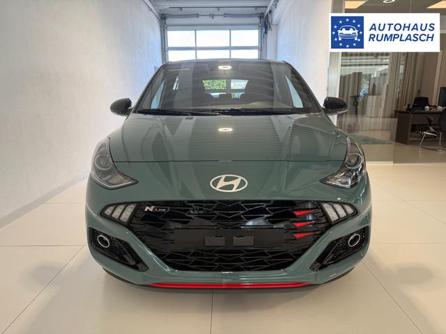Hyundai i10 N Line Mangrove Green