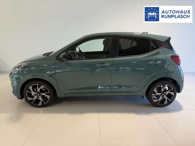 Hyundai i10 N Line Mangrove Green