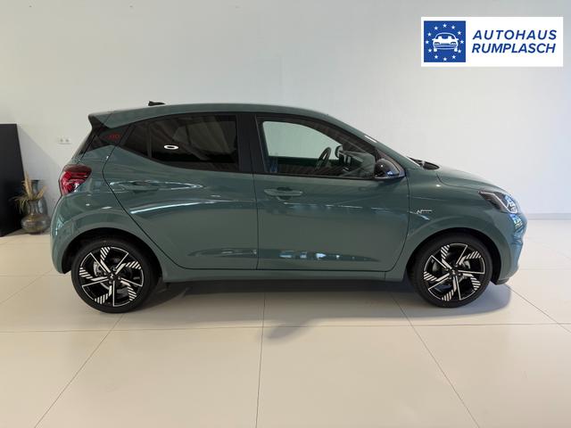 Hyundai i10 N Line Mangrove Green