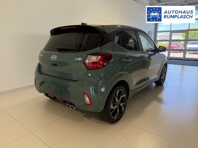 Hyundai i10 N Line Mangrove Green
