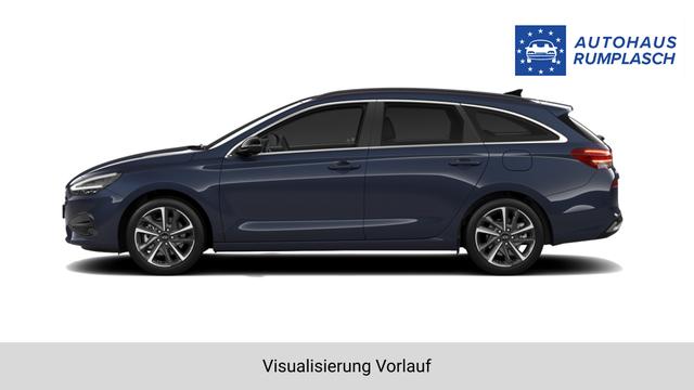 i30 Kombi Sailing Blue, Beispielbilder, ggf. teilweise mit Sonderausstattung