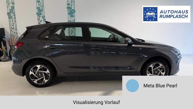 i30 Meta Blue Vorlauf, Beispielbilder, ggf. teilweise mit Sonderausstattung