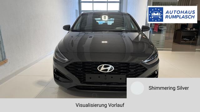 i30 Shimmering Silver Vorlauf, Beispielbilder, ggf. teilweise mit Sonderausstattung