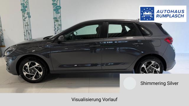 i30 Shimmering Silver Vorlauf, Beispielbilder, ggf. teilweise mit Sonderausstattung