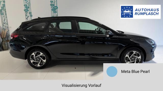 i30 Meta Blue Vorlauf, Beispielbilder, ggf. teilweise mit Sonderausstattung