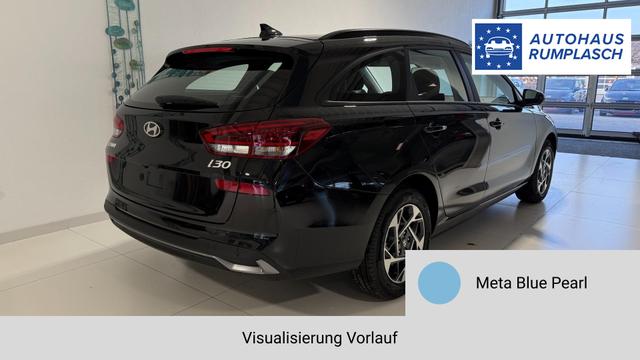 i30 Meta Blue Vorlauf, Beispielbilder, ggf. teilweise mit Sonderausstattung