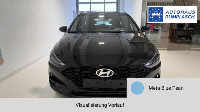 i30 Meta Blue Vorlauf, Beispielbilder, ggf. teilweise mit Sonderausstattung