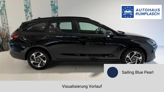 i30 Sailing Blue Vorlauf, Beispielbilder, ggf. teilweise mit Sonderausstattung
