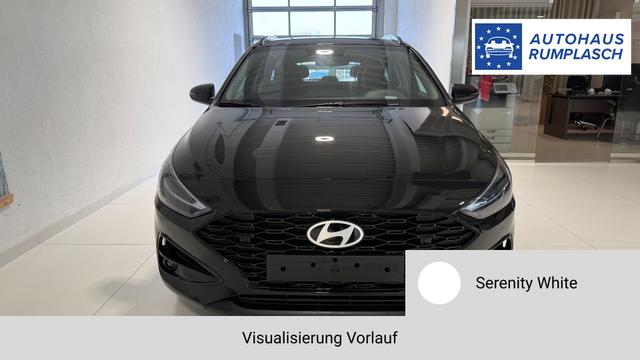 i30 Serenity White Vorlauf, Beispielbilder, ggf. teilweise mit Sonderausstattung
