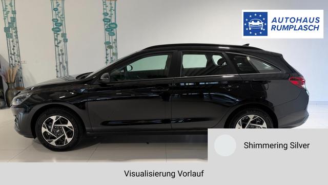 i30 Shimmering Silver Vorlauf, Beispielbilder, ggf. teilweise mit Sonderausstattung