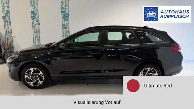 i30 Ultimate Red Vorlauf, Beispielbilder, ggf. teilweise mit Sonderausstattung