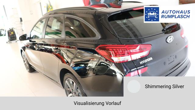 i30 Shimmering Silver Vorlauf, Beispielbilder, ggf. teilweise mit Sonderausstattung
